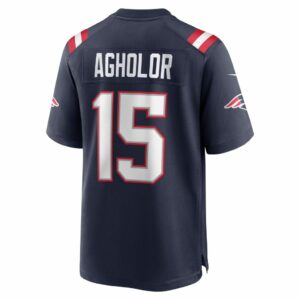 Men's New England Patriots Nelson Agholor Nike Navy Game Player Jersey
