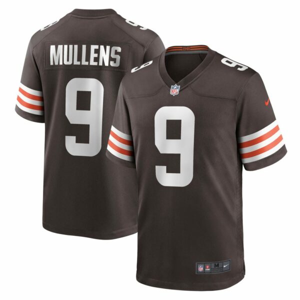 Men's Cleveland Browns Nick Mullens Nike Brown Game Jersey