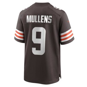 Men's Cleveland Browns Nick Mullens Nike Brown Game Jersey