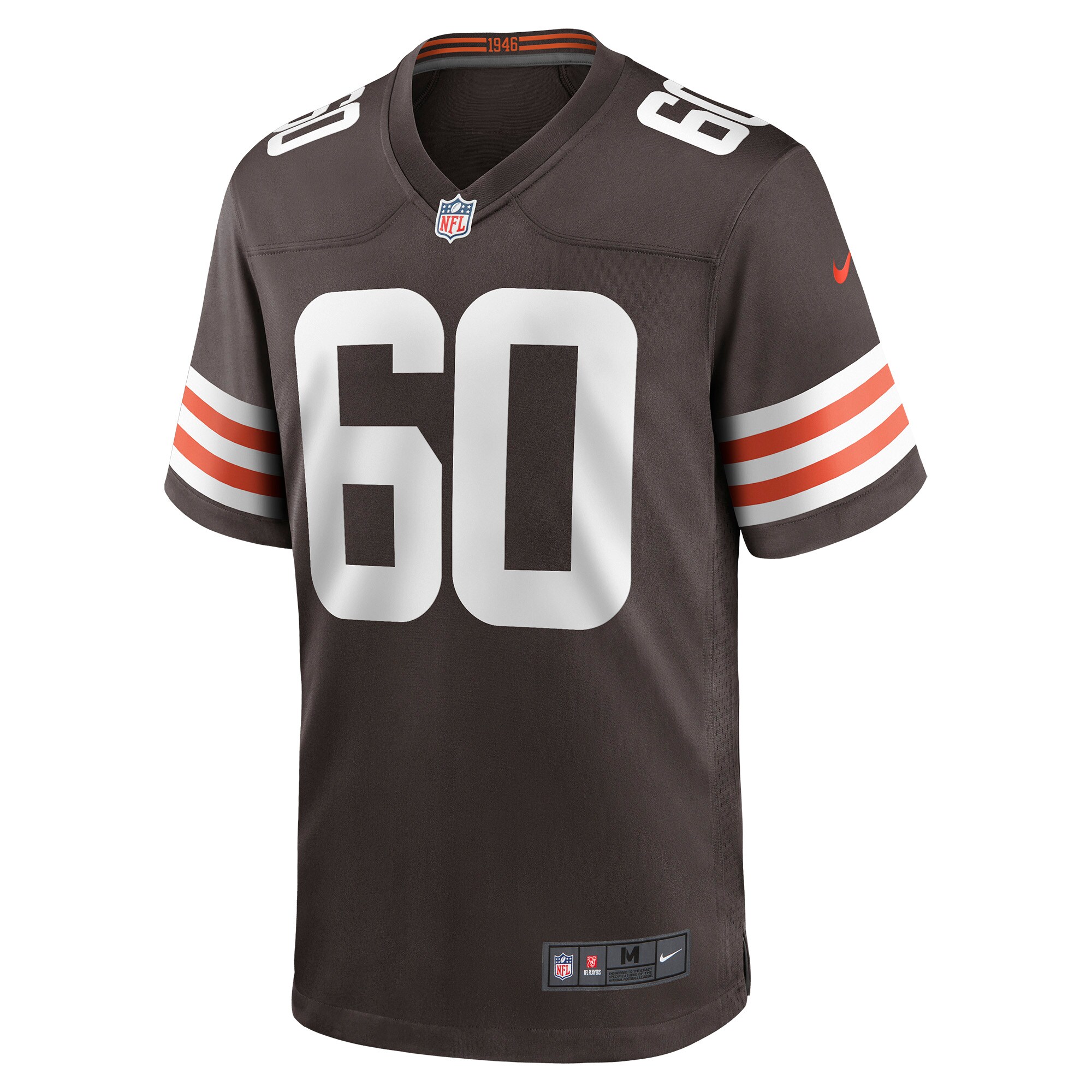 Men's Cleveland Browns David Moore Nike Brown Game Jersey