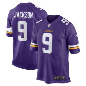 Men's Minnesota Vikings Trishton Jackson Nike Purple Game Jersey