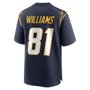 Men's Los Angeles Chargers Mike Williams Nike Navy Alternate Team Game Jersey