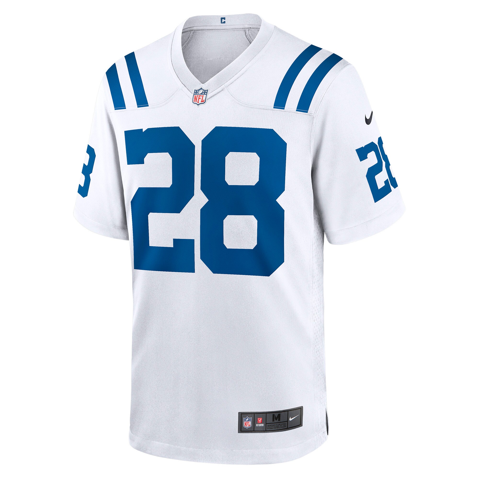 Men's Indianapolis Colts Jonathan Taylor Nike White Player Game Jersey