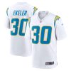 Men's Los Angeles Chargers Austin Ekeler Nike White Game Jersey