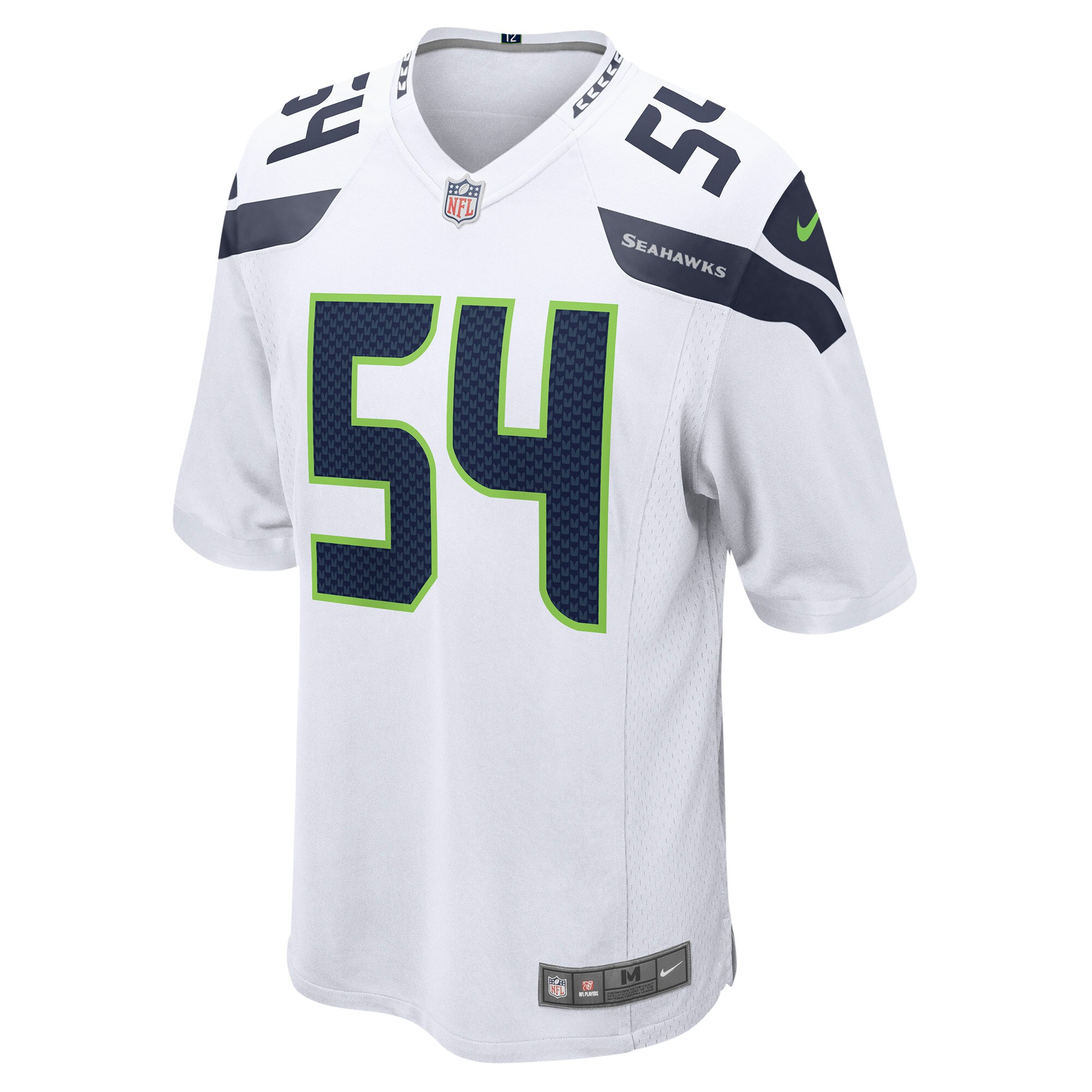 Men's Seattle Seahawks Bobby Wagner Nike White Player Game Jersey