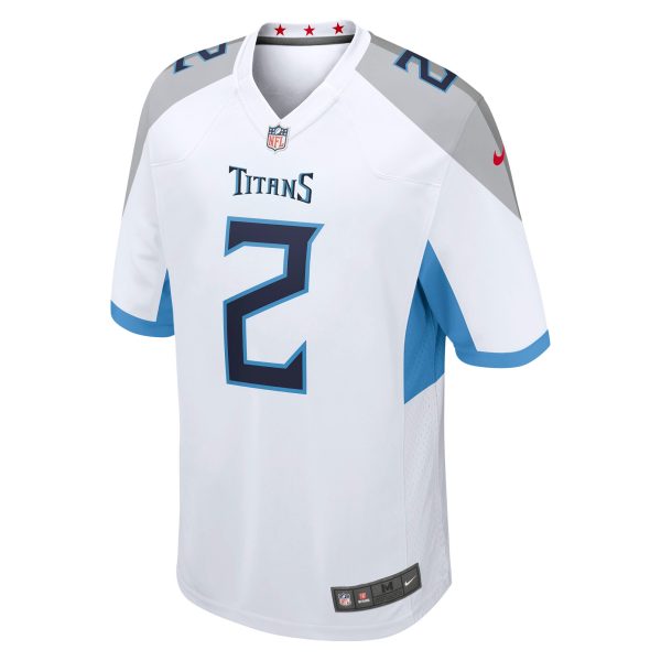 Men's Tennessee Titans Julio Jones Nike White Player Game Jersey