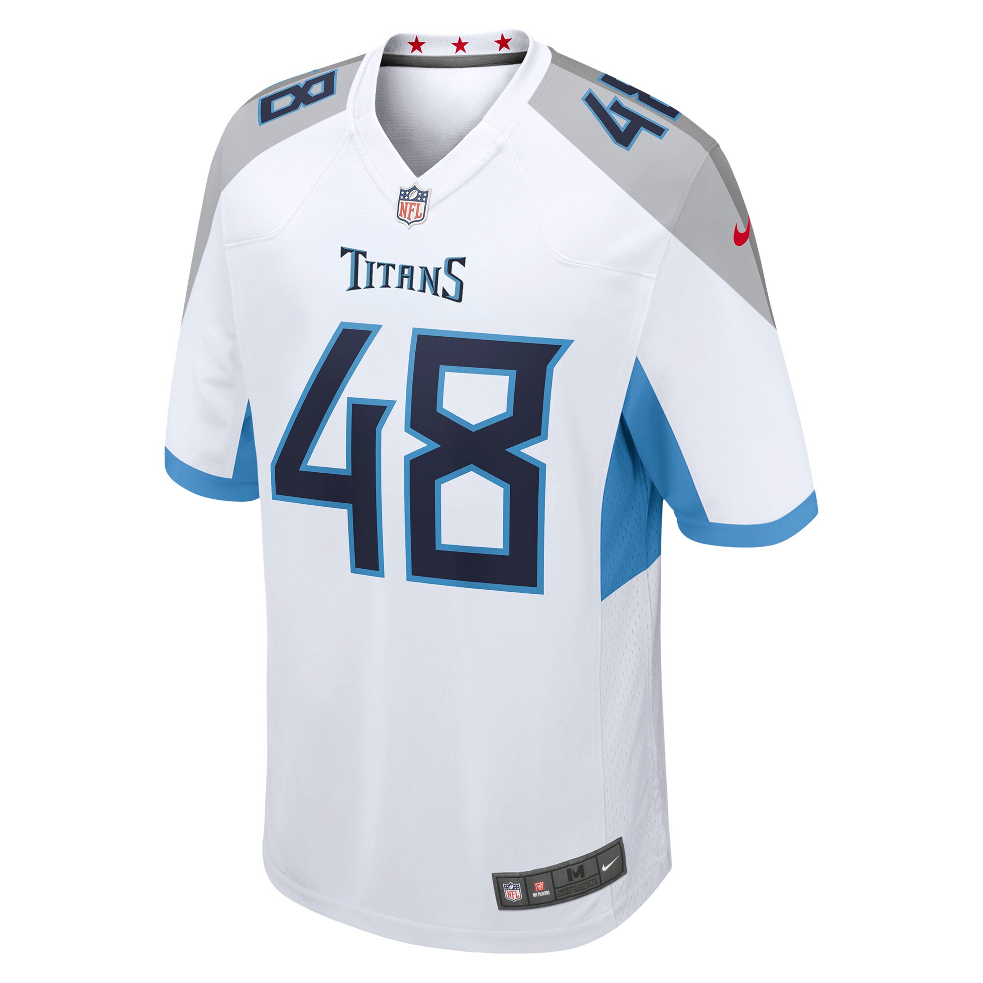 Men's Tennessee Titans Bud Dupree Nike White Game Jersey