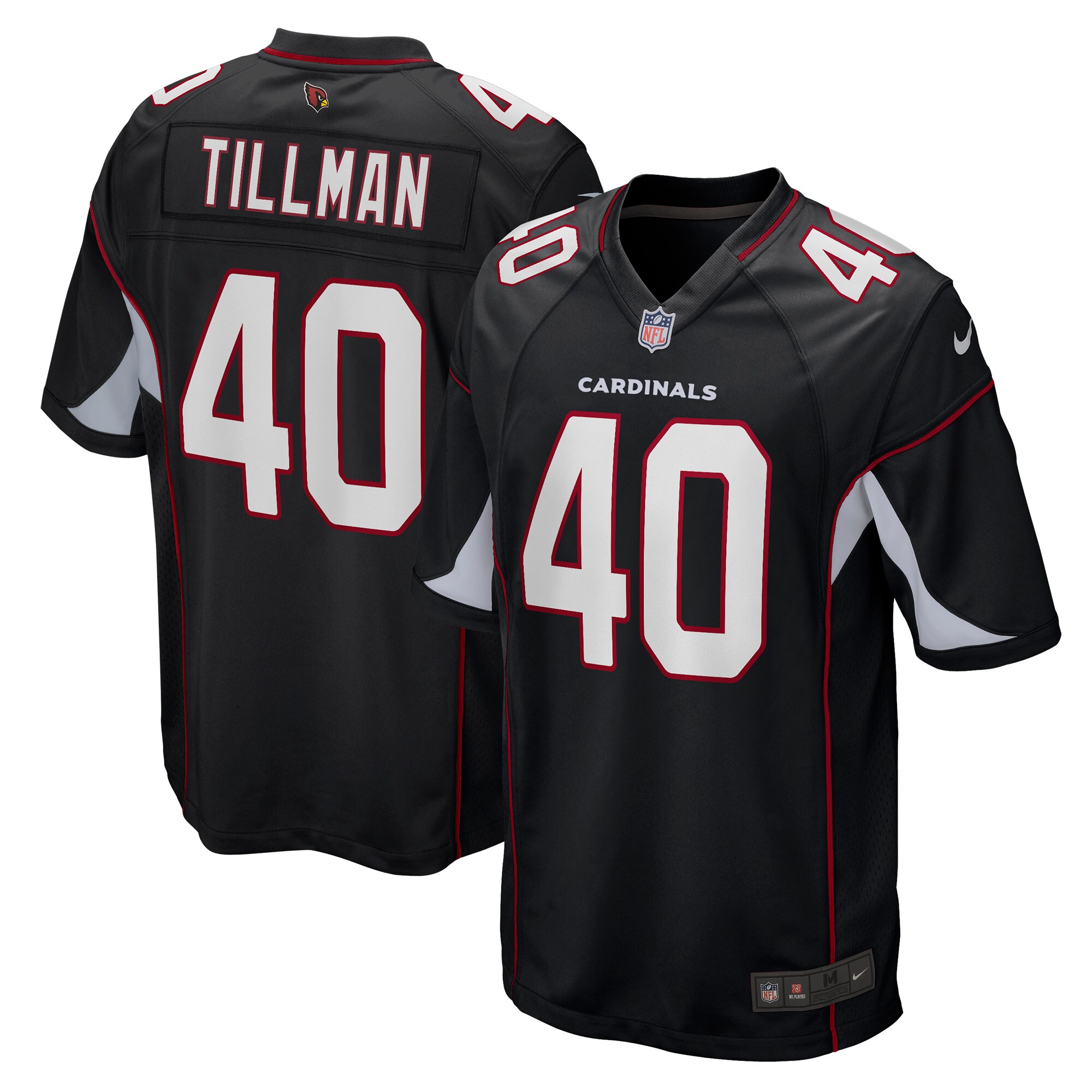 Men's Arizona Cardinals Pat Tillman Nike Black Retired Player Alternate Game Jersey