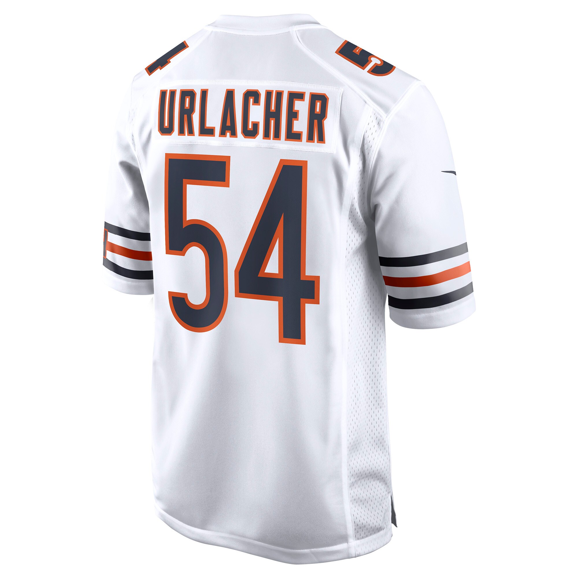 Men's Chicago Bears Brian Urlacher Nike White Retired Player Game Jersey