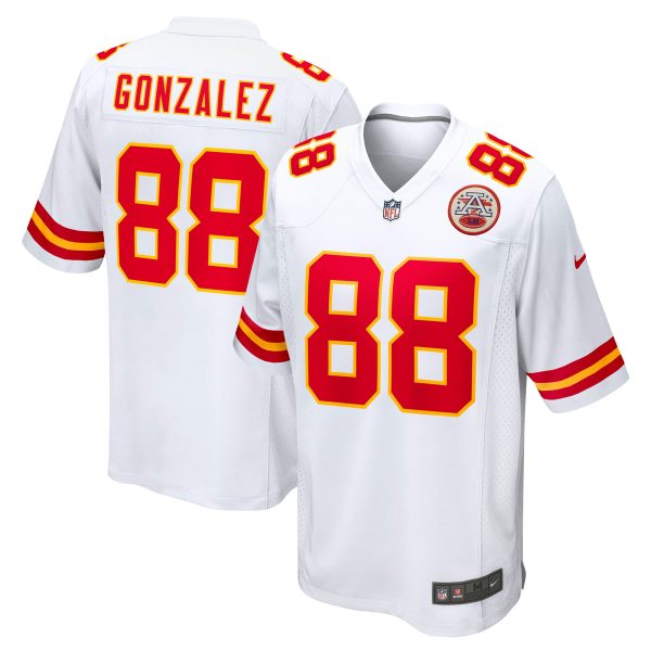 Men's Kansas City Chiefs Tony Gonzalez Nike White Retired Player Game Jersey