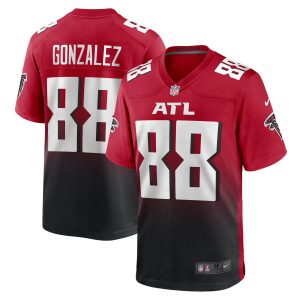 Men's Atlanta Falcons Tony Gonzalez Nike Red Retired Player Alternate Game Jersey
