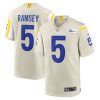Men's Los Angeles Rams Jalen Ramsey Nike Bone Player Game Jersey