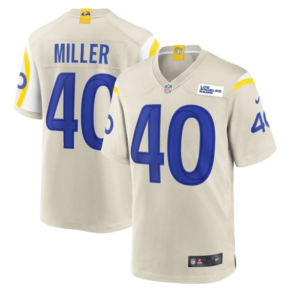 Men's Los Angeles Rams Von Miller Nike Bone Game Jersey