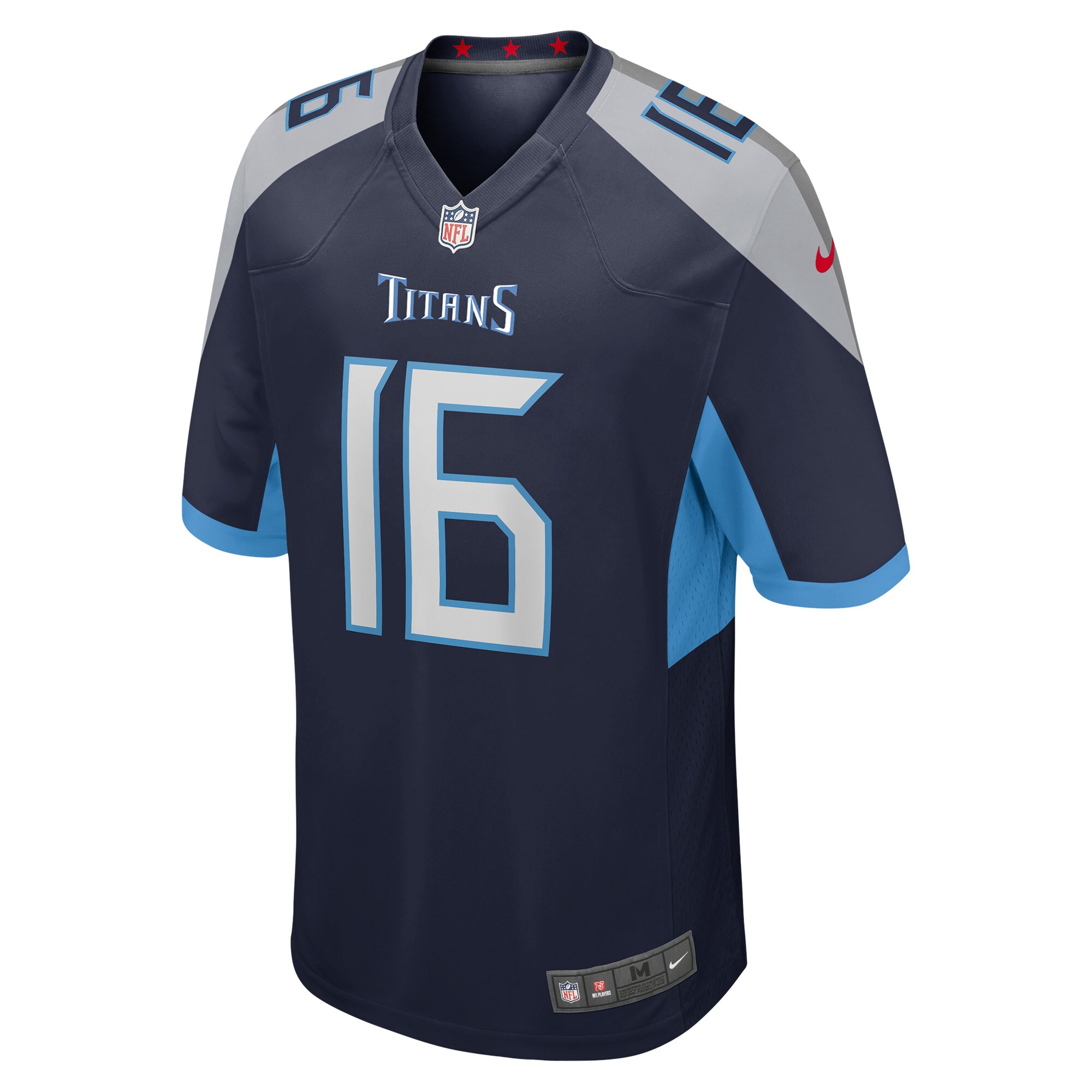 Men's Tennessee Titans Treylon Burks Nike Navy 2022 NFL Draft First Round Pick Game Jersey