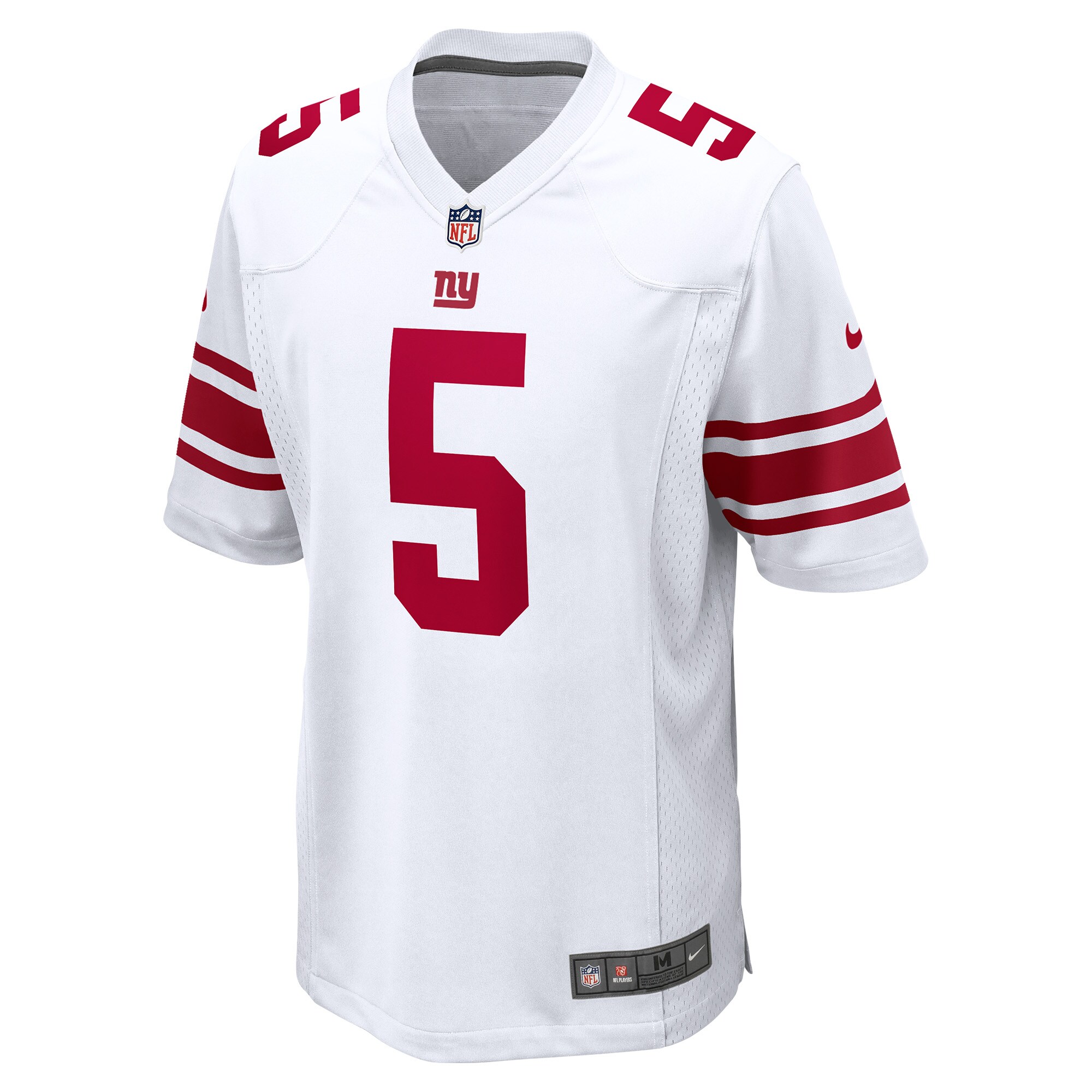 Men's New York Giants Kayvon Thibodeaux Nike White 2022 NFL Draft First Round Pick Game Jersey
