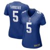 Women's New York Giants Kayvon Thibodeaux Nike Royal 2022 NFL Draft First Round Pick Game Jersey