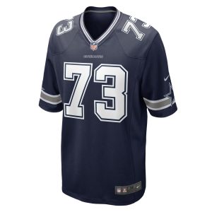 Men's Dallas Cowboys Tyler Smith Nike Navy 2022 NFL Draft First Round Pick Game Jersey