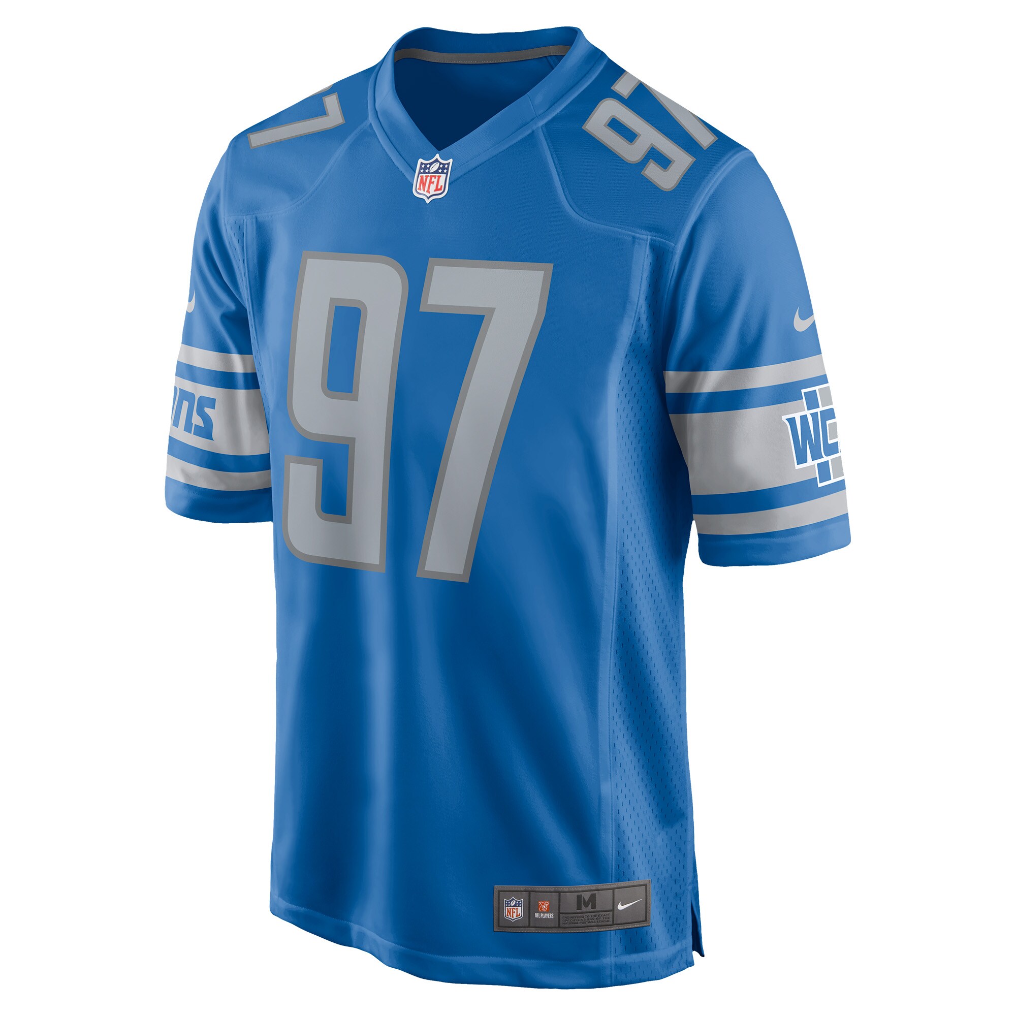 Youth Detroit Lions Aidan Hutchinson Nike Blue 2022 NFL Draft First Round Pick Game Jersey