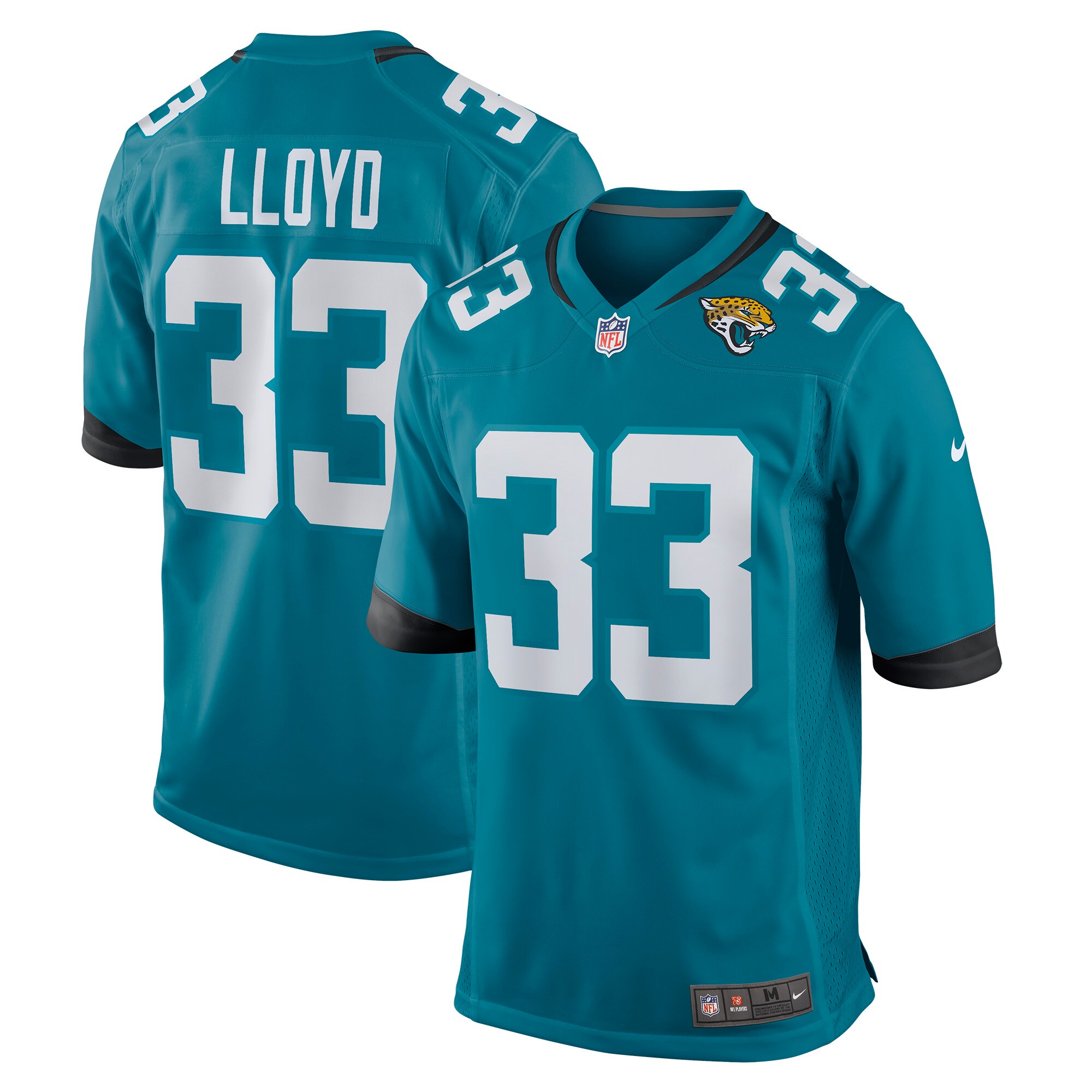 Men's Jacksonville Jaguars Devin Lloyd Nike Teal 2022 NFL Draft First Round Pick Game Jersey