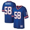 Men's Mitchell & Ness Carl Banks Royal New York Giants Legacy Replica Jersey