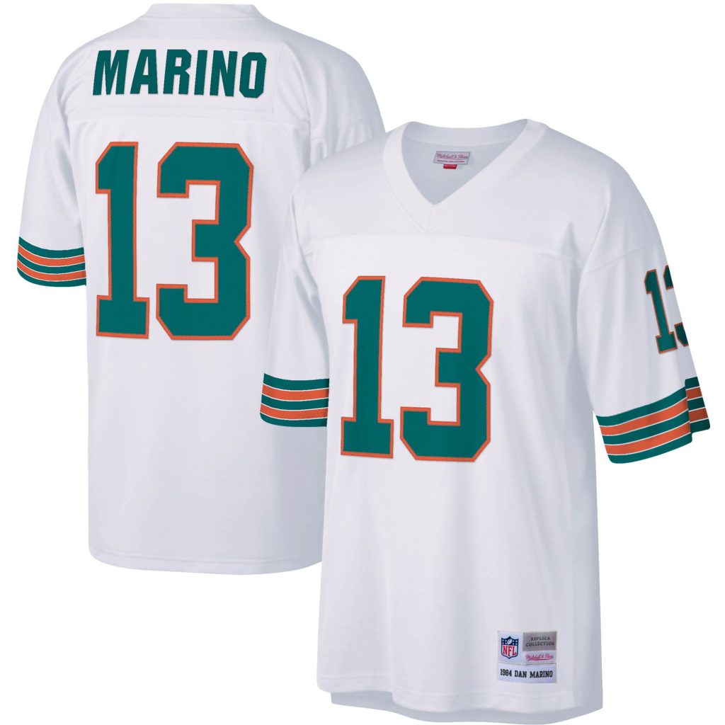 Dan Marino Miami Dolphins Mitchell & Ness Legacy Replica Jersey - White