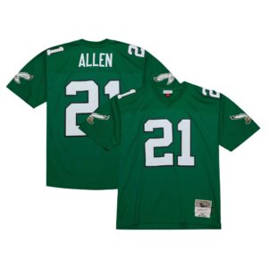Eric Allen Philadelphia Eagles Mitchell & Ness Legacy Replica Jersey - Kelly Green