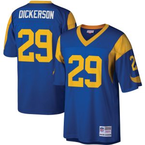 Men's Los Angeles Rams Eric Dickerson Mitchell & Ness Royal 1984 Legacy Replica Jersey