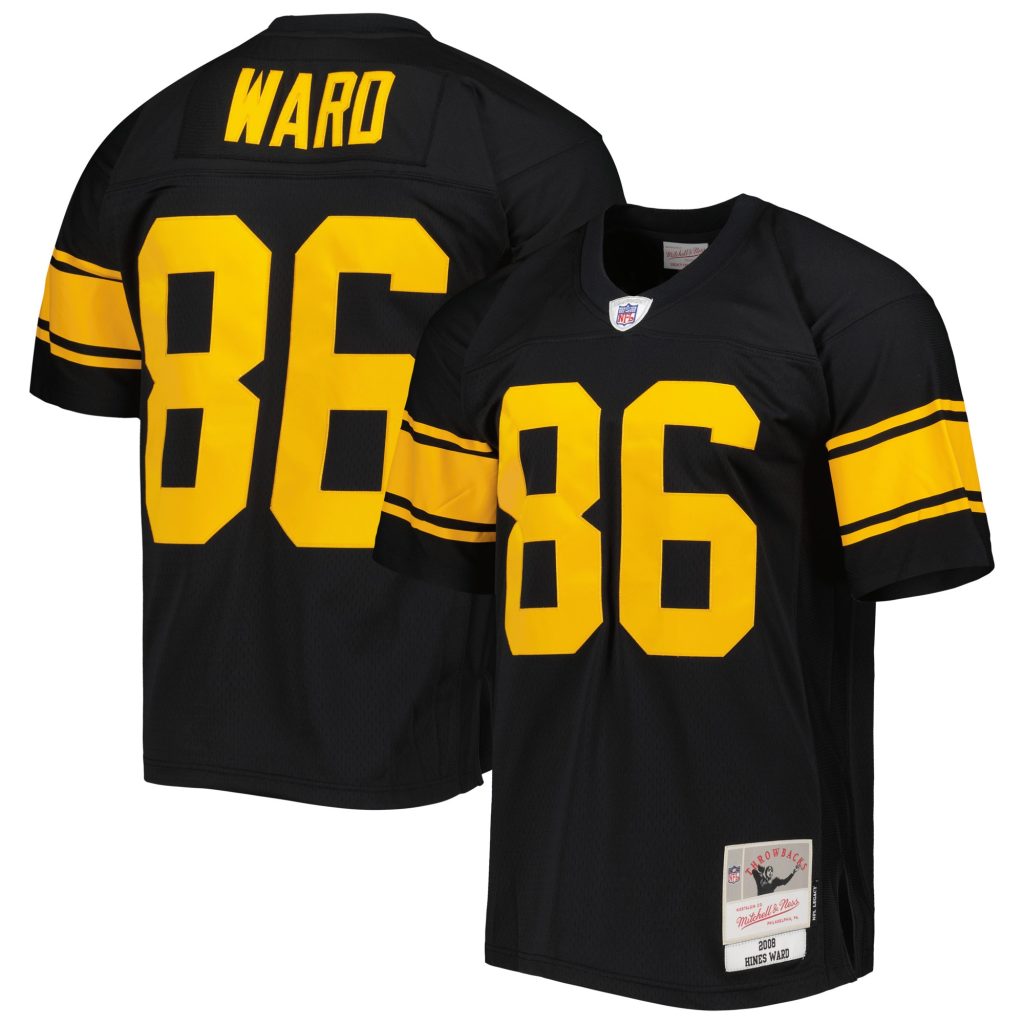 Hines Ward Pittsburgh Steelers Mitchell & Ness Legacy Replica Jersey - Black