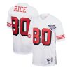 Men's San Francisco 49ers Jerry Rice Mitchell & Ness White 1994 Authentic Throwback Retired Player Jersey