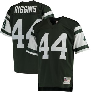Men's New York Jets John Riggins Mitchell & Ness Green Retired Player Legacy Replica Jersey