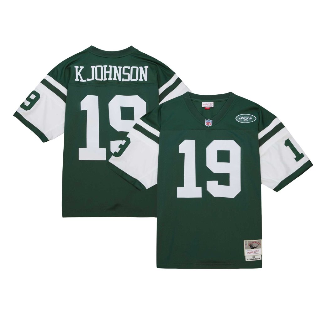 Keyshawn Johnson New York Jets Mitchell & Ness Legacy Replica Jersey - Green