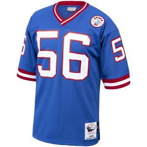 Men's New York Giants Lawrence Taylor Mitchell & Ness Royal 1986 Authentic Throwback Retired Player Jersey