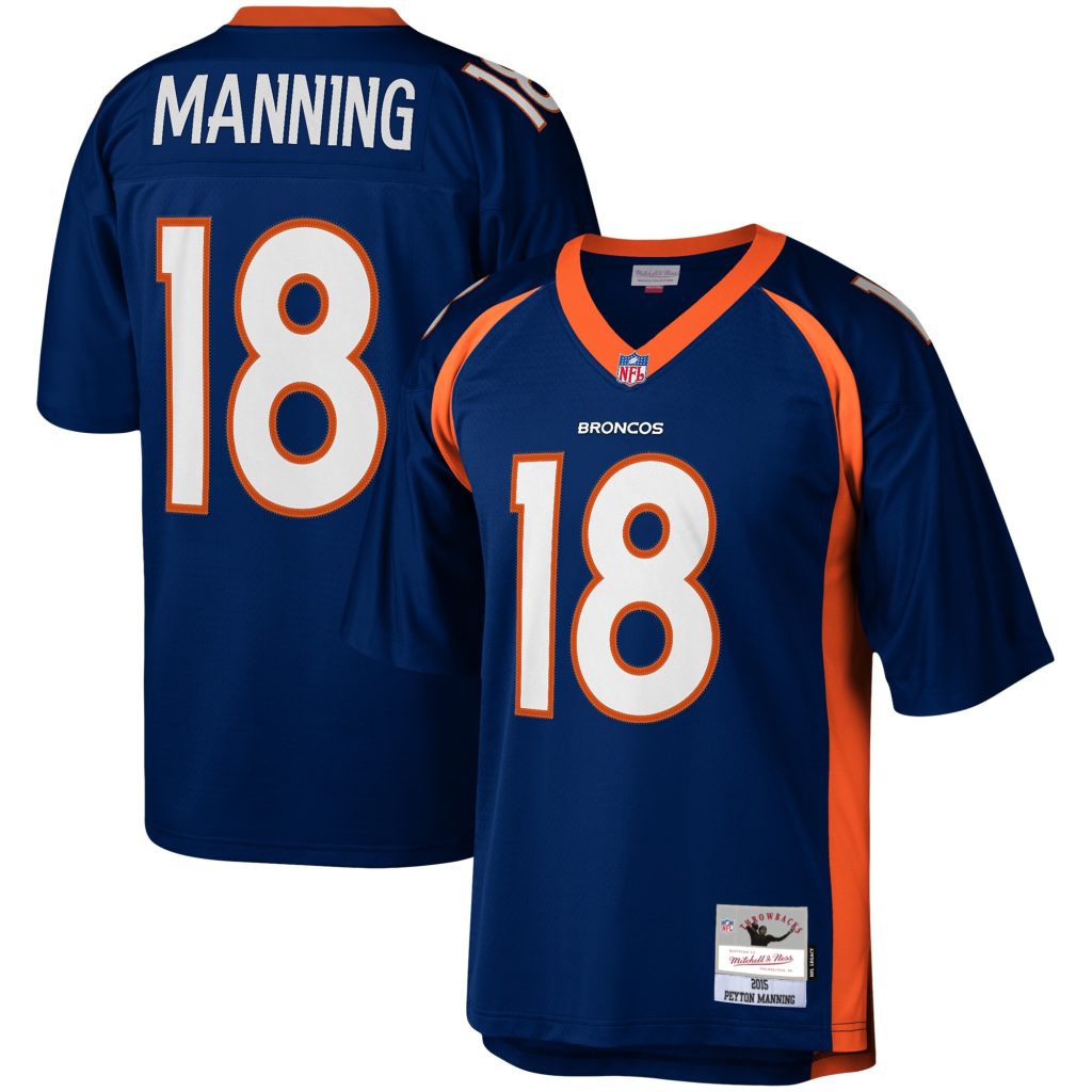 Peyton Manning Denver Broncos Mitchell & Ness Legacy Replica Jersey - Navy