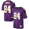 Men's Mitchell & Ness Randy Moss Purple Minnesota Vikings Big & Tall 1998 Retired Player Replica Jersey