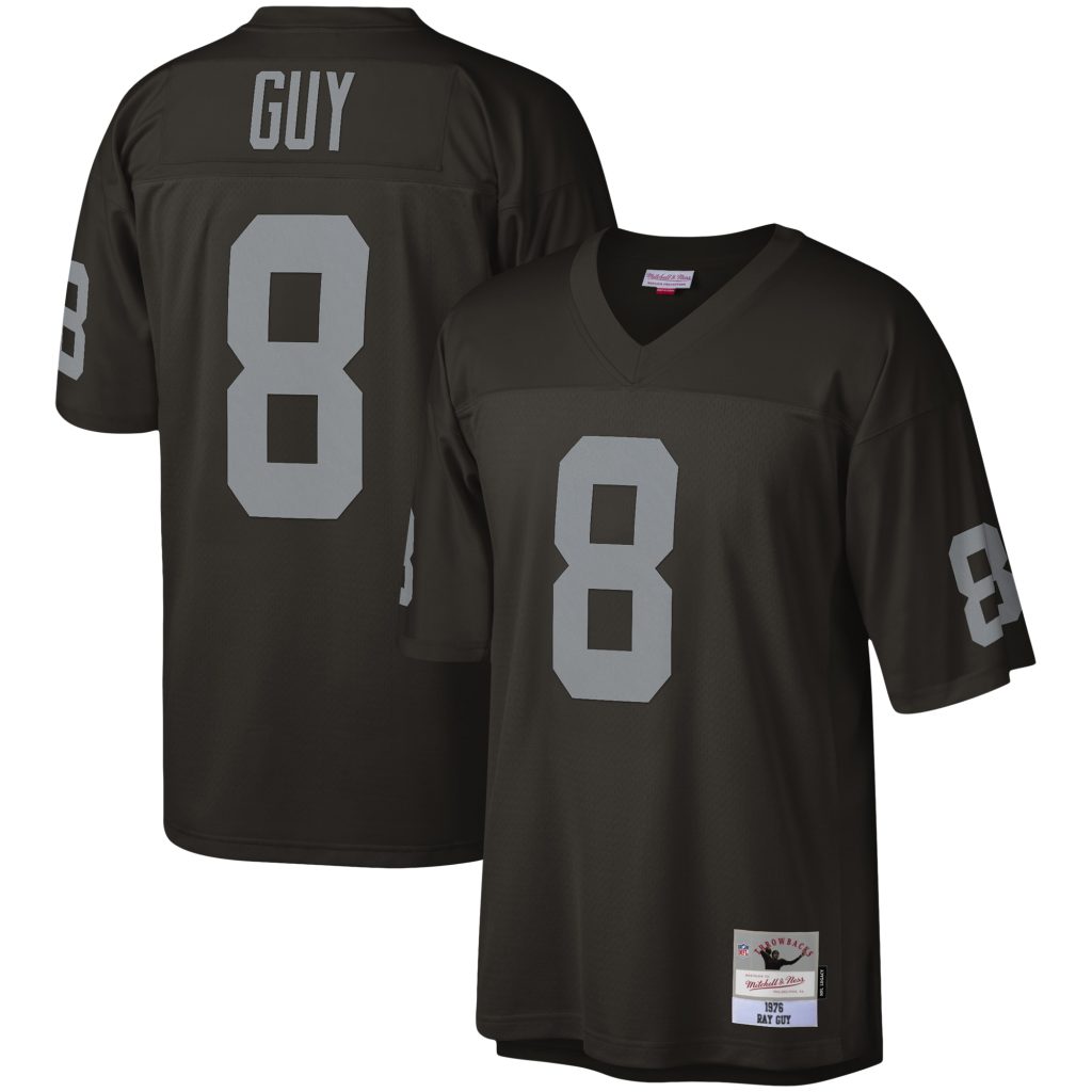 Ray Guy Las Vegas Raiders Mitchell & Ness Legacy Replica Jersey - Black