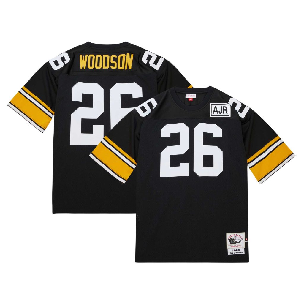 Rod Woodson Pittsburgh Steelers 1988 Mitchell & Ness Authentic Throwback Retired Player Jersey - Black