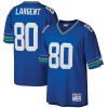 Men's Seattle Seahawks Steve Largent Mitchell & Ness Royal Big & Tall 1985 Retired Player Replica Jersey