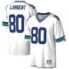 Men's Mitchell & Ness Steve Largent White Seattle Seahawks Retired Player Legacy Replica Jersey