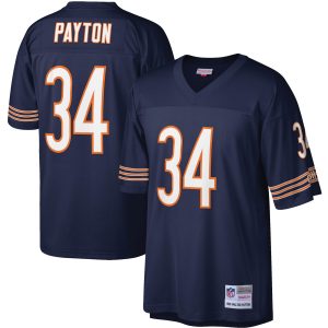 Men's Chicago Bears Walter Payton Mitchell & Ness Navy Legacy Replica Jersey