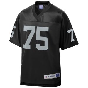 Men's Las Vegas Raiders Howie Long NFL Pro Line Black Retired Team Player Jersey