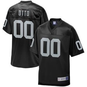 Men's Las Vegas Raiders Jim Otto NFL Pro Line Black Retired Player Jersey