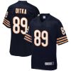 Men's Chicago Bears Mike Ditka NFL Pro Line Navy Retired Player Jersey