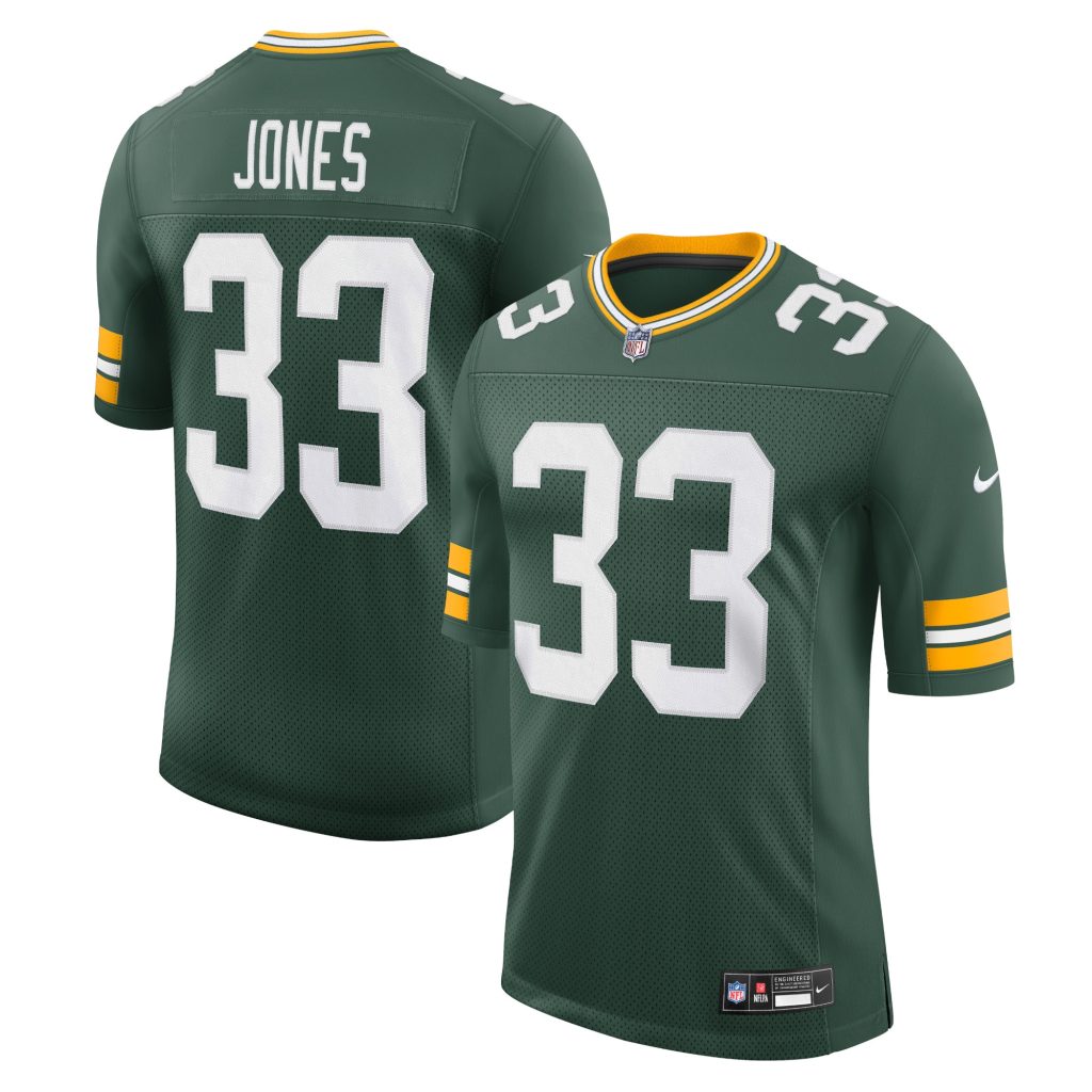 Aaron Jones Green Bay Packers Nike  Vapor Untouchable Limited Jersey - Green