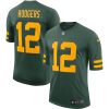 Men's Green Bay Packers Aaron Rodgers Nike Green Alternate Vapor Limited Player Jersey