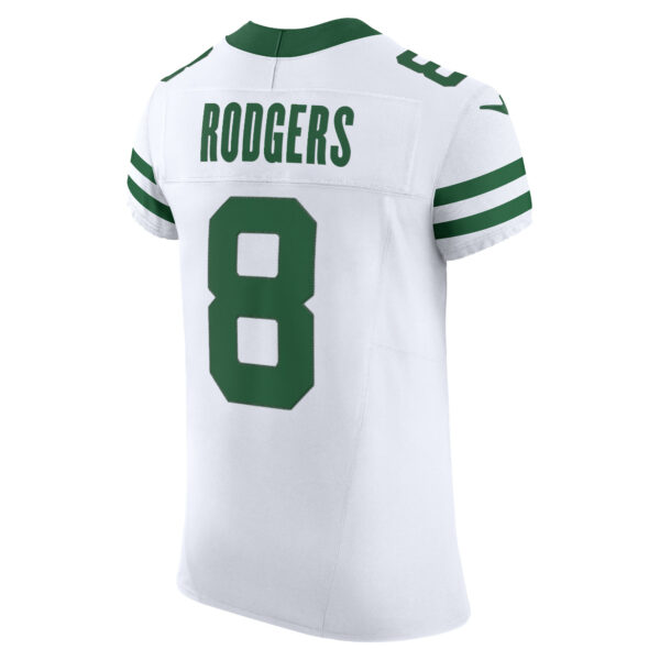 Aaron Rodgers New York Jets Nike Alternate Vapor F.U.S.E. Elite Jersey - White