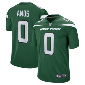 Adrian Amos New York Jets Nike  Game Jersey - Gotham Green