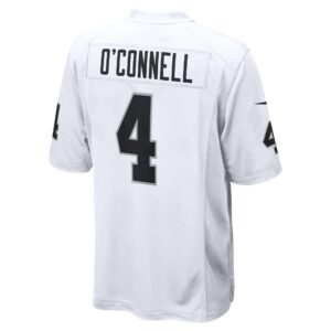 Aidan O'Connell Las Vegas Raiders Nike  Game Jersey -  White