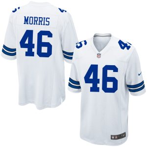Men's Dallas Cowboys Alfred Morris Nike White Game Jersey
