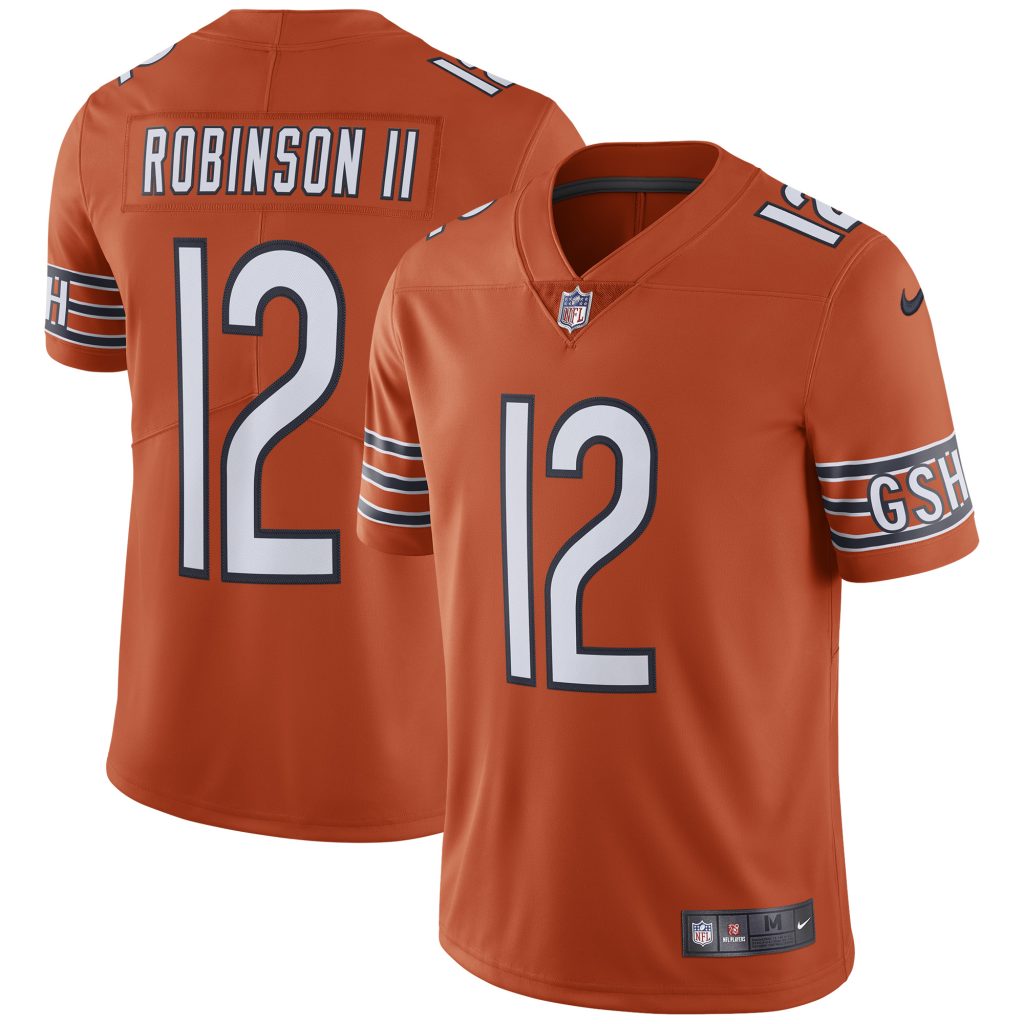 Men's Nike Allen Robinson Orange Chicago Bears Team Color Vapor Untouchable Limited Jersey