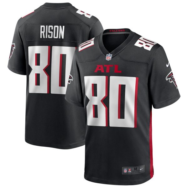 Men's Atlanta Falcons Andre Rison Nike Black Game Retired Player Jersey